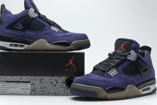 Air Purple AJ4-766302 Retro AJ4-766302 Jordan x 4 Travis Scott 0612